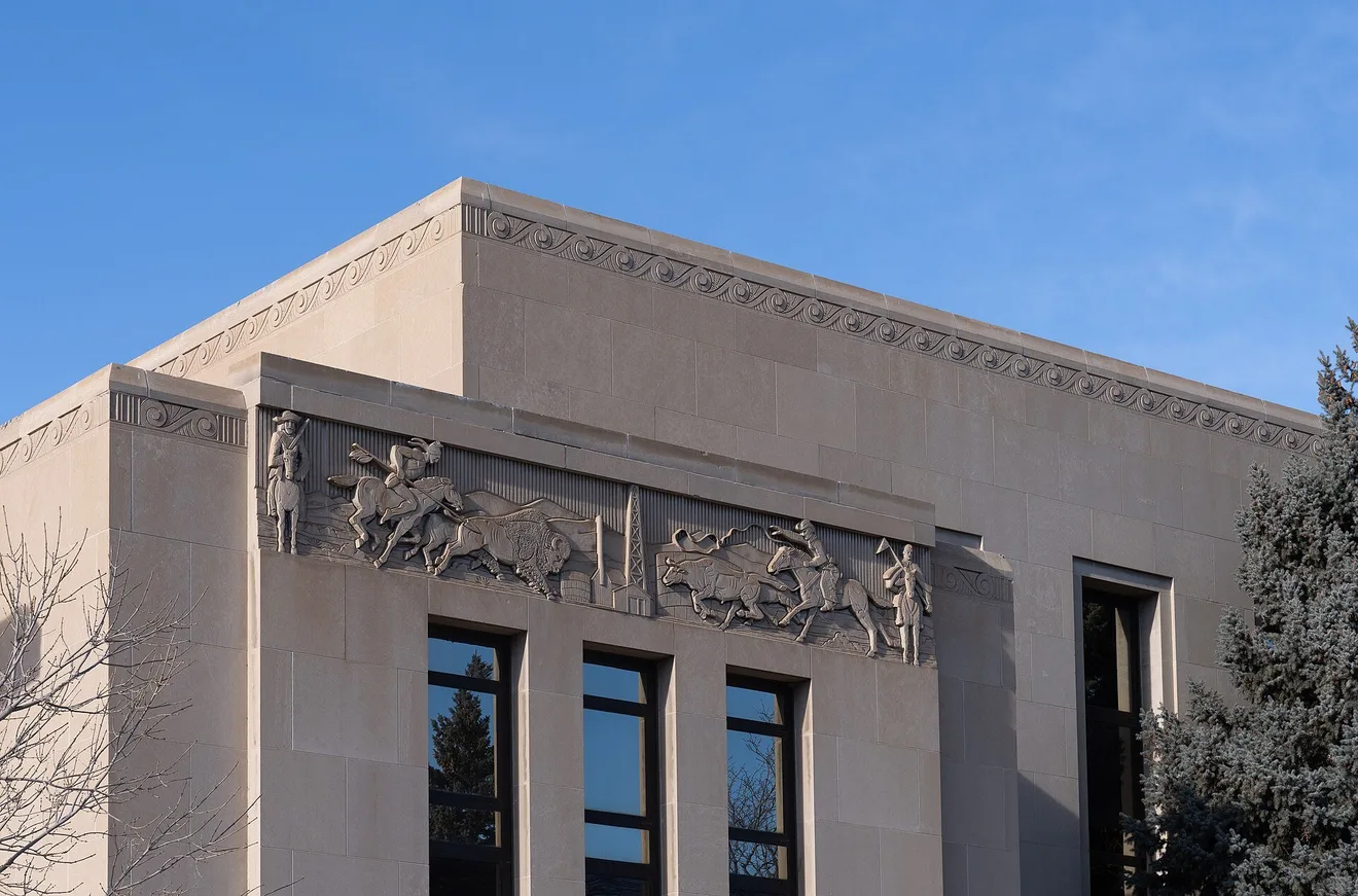 The Natrona County and City of Casper Building in Casper, Wyoming