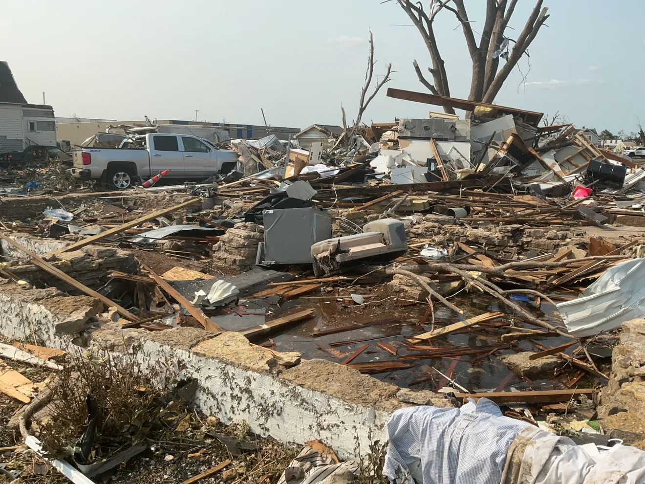 EF3 tornado damage to a home in Menasha, Wisconsin, July 2026 (Photo: NWS Green Bay, public domain)