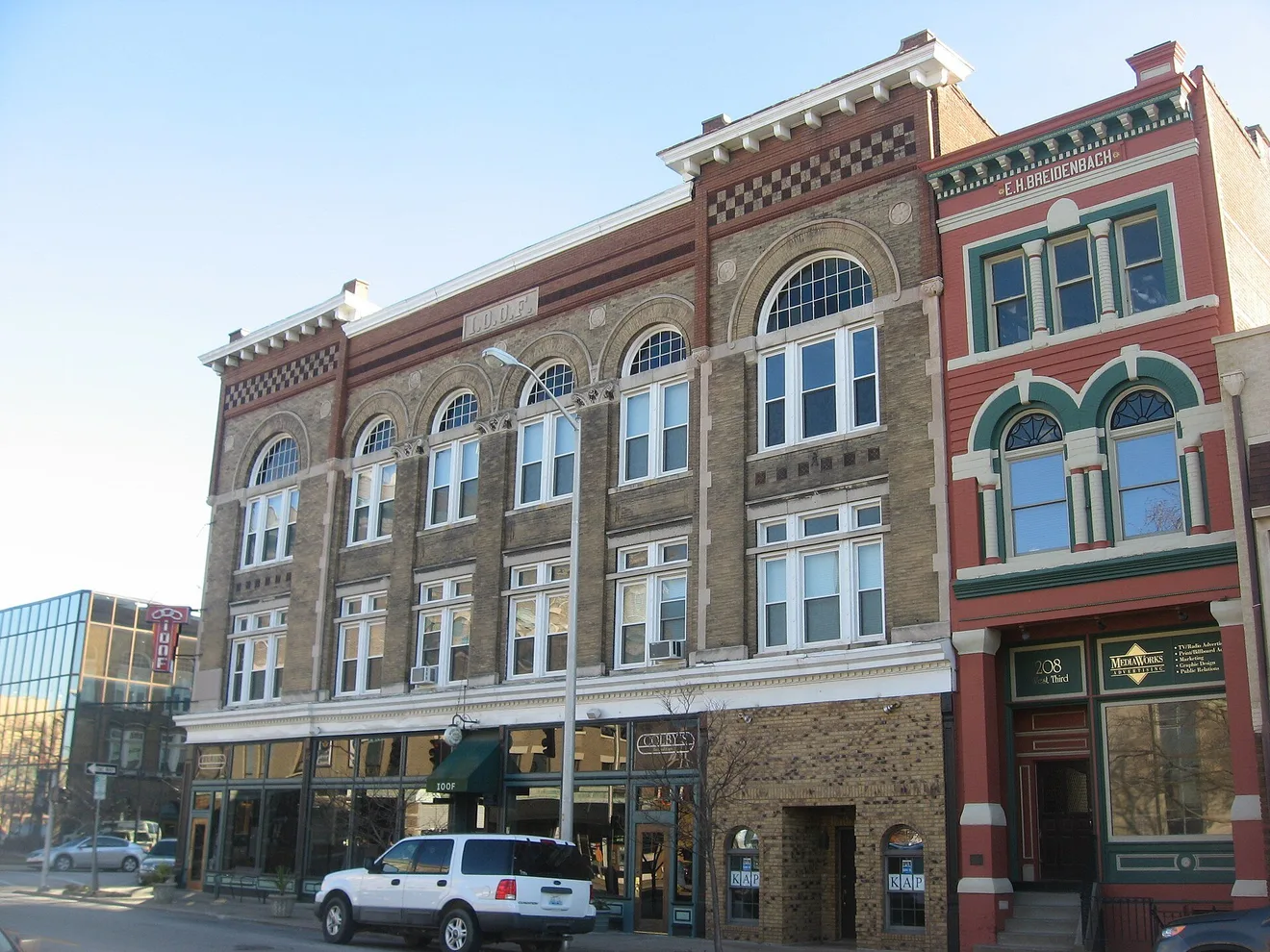 The Odd Fellows Building in downtown Owensboro, Ky., not the project site (Photo: Nyttend / Wikimedia Commons, public domain)