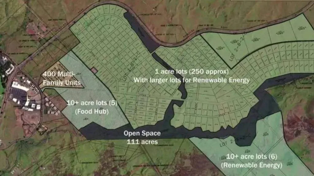Waikoloa Green Housing Plan Project Map