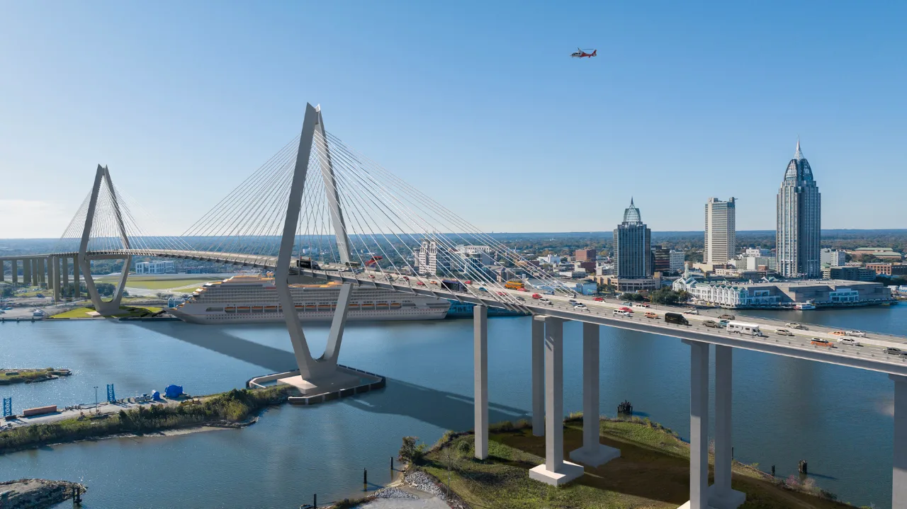 I10 Mobile River Bridge